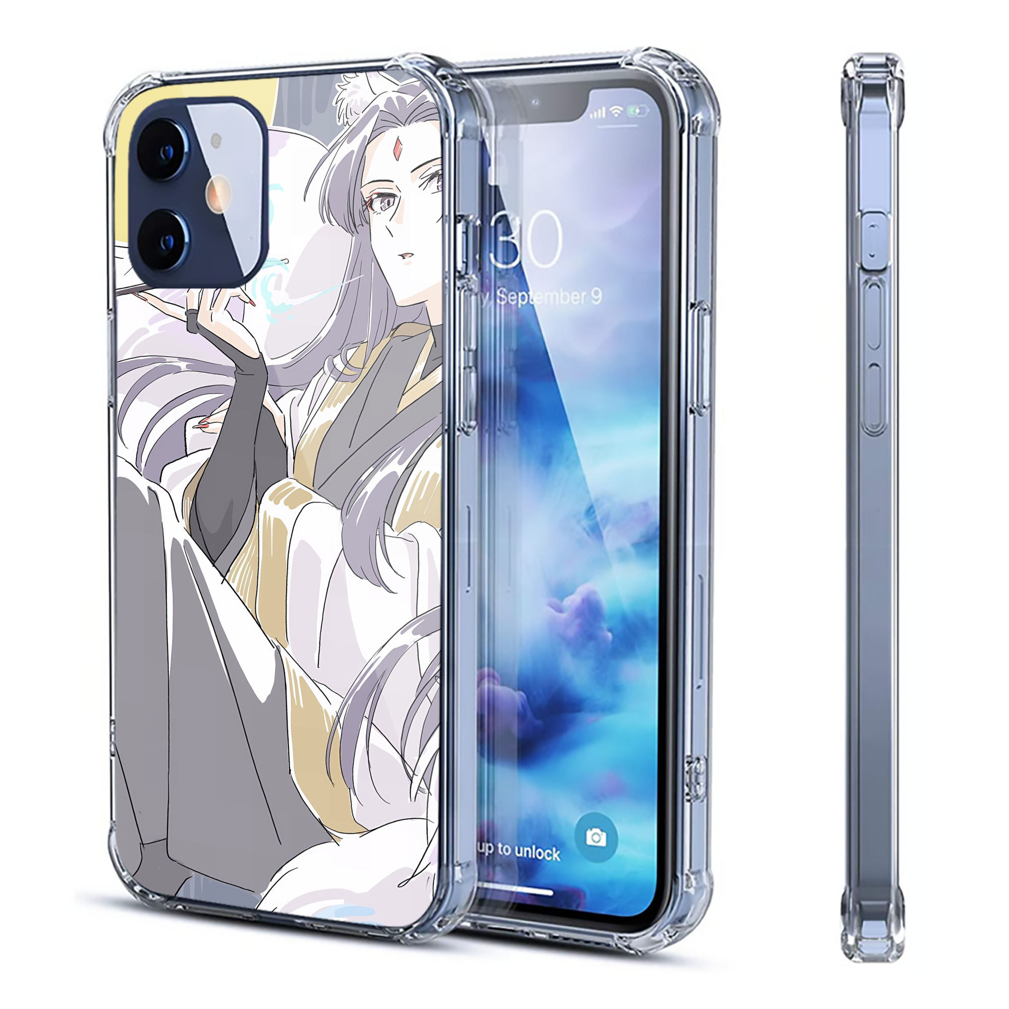 （画像用） 薬屋のひとりごと The Apothecary Diaries 【iPhone 12シリーズ対応】透明スマホケース（クリアソフトケース）